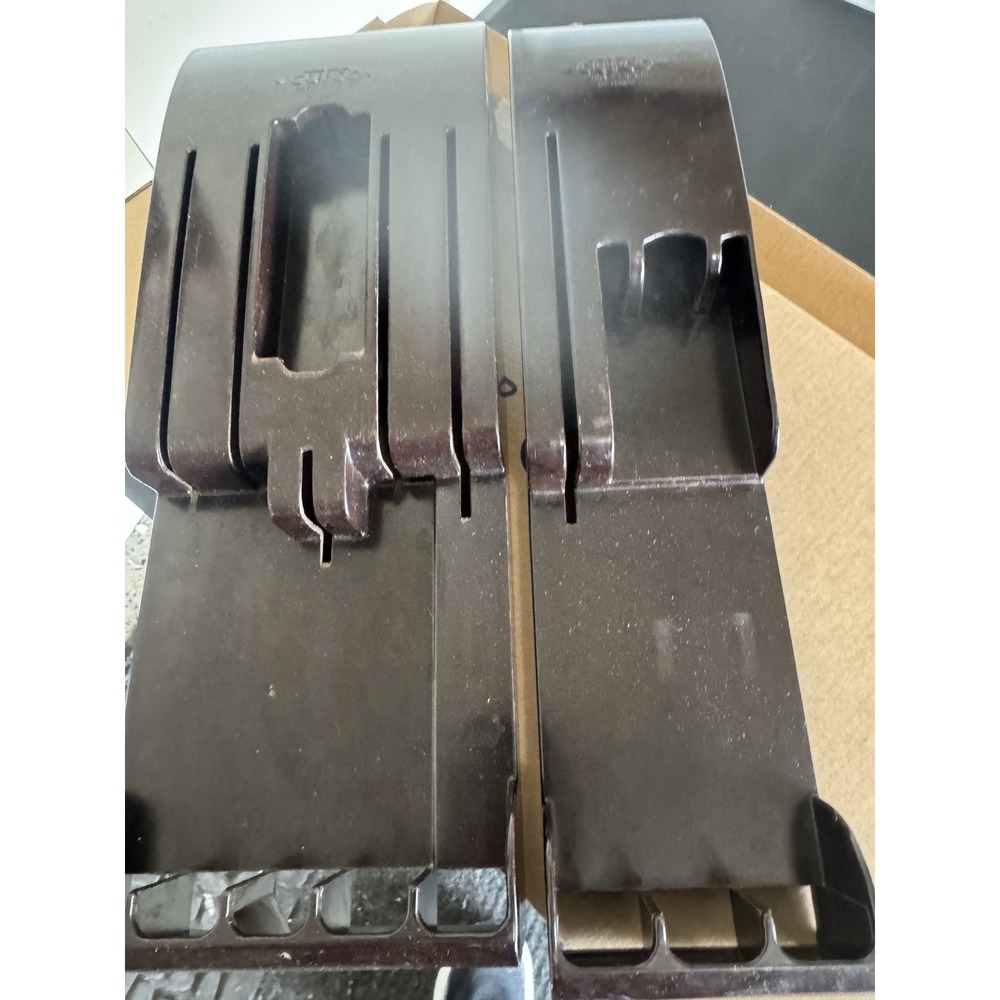 Cutco Kitchen Knife  2 Storage  Hanger Slot Holder Rack Drawer Wall Mount